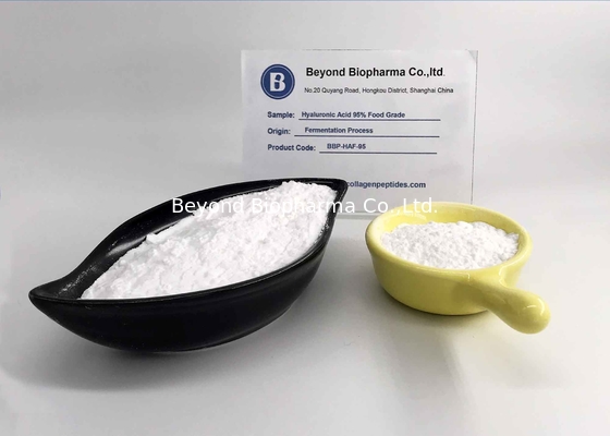 Trọng lượng phân tử thấp Sodium Hyaluronate Powder For Skin Care Supplements